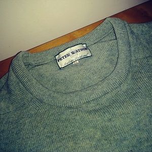 Peter Watson 100% Lambswool Irish Sweater XL Mens
